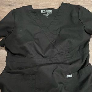 Xl grey anatomy scrub set